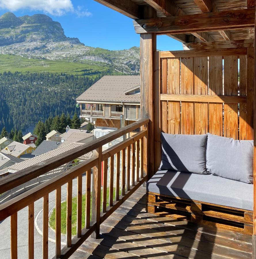 Vue Panoramique Sur Les Montagnes Plein Sud - T2 Skis Aux Pieds, Piscine & Spa Flaine Ngoại thất bức ảnh